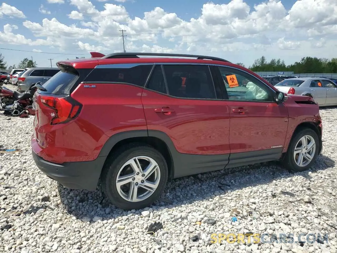 3 Photograph of a damaged car 3GKALTEX3KL130383 GMC TERRAIN 2019