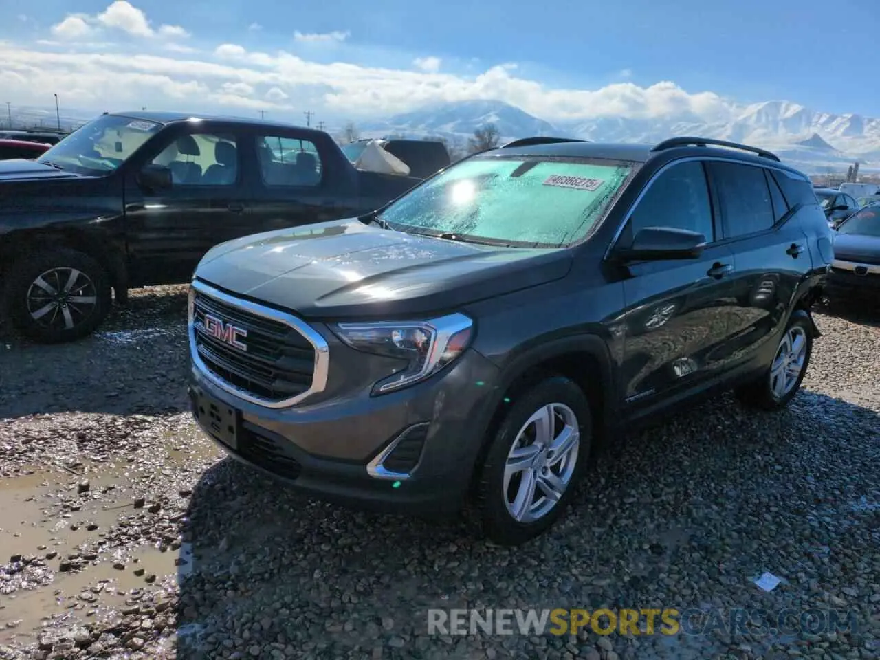1 Photograph of a damaged car 3GKALTEX4KL370851 GMC TERRAIN 2019