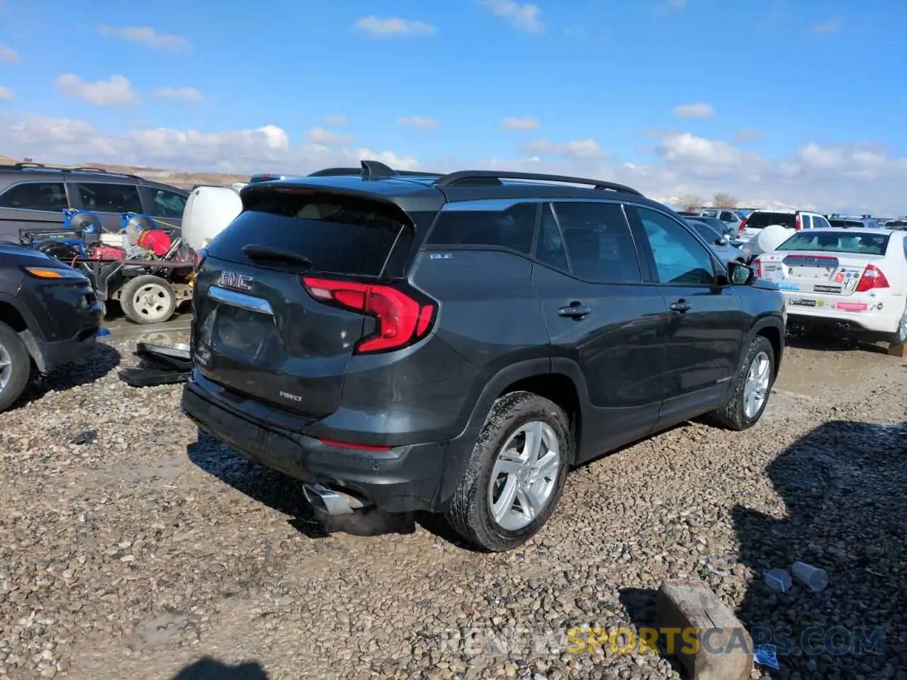 3 Photograph of a damaged car 3GKALTEX4KL370851 GMC TERRAIN 2019