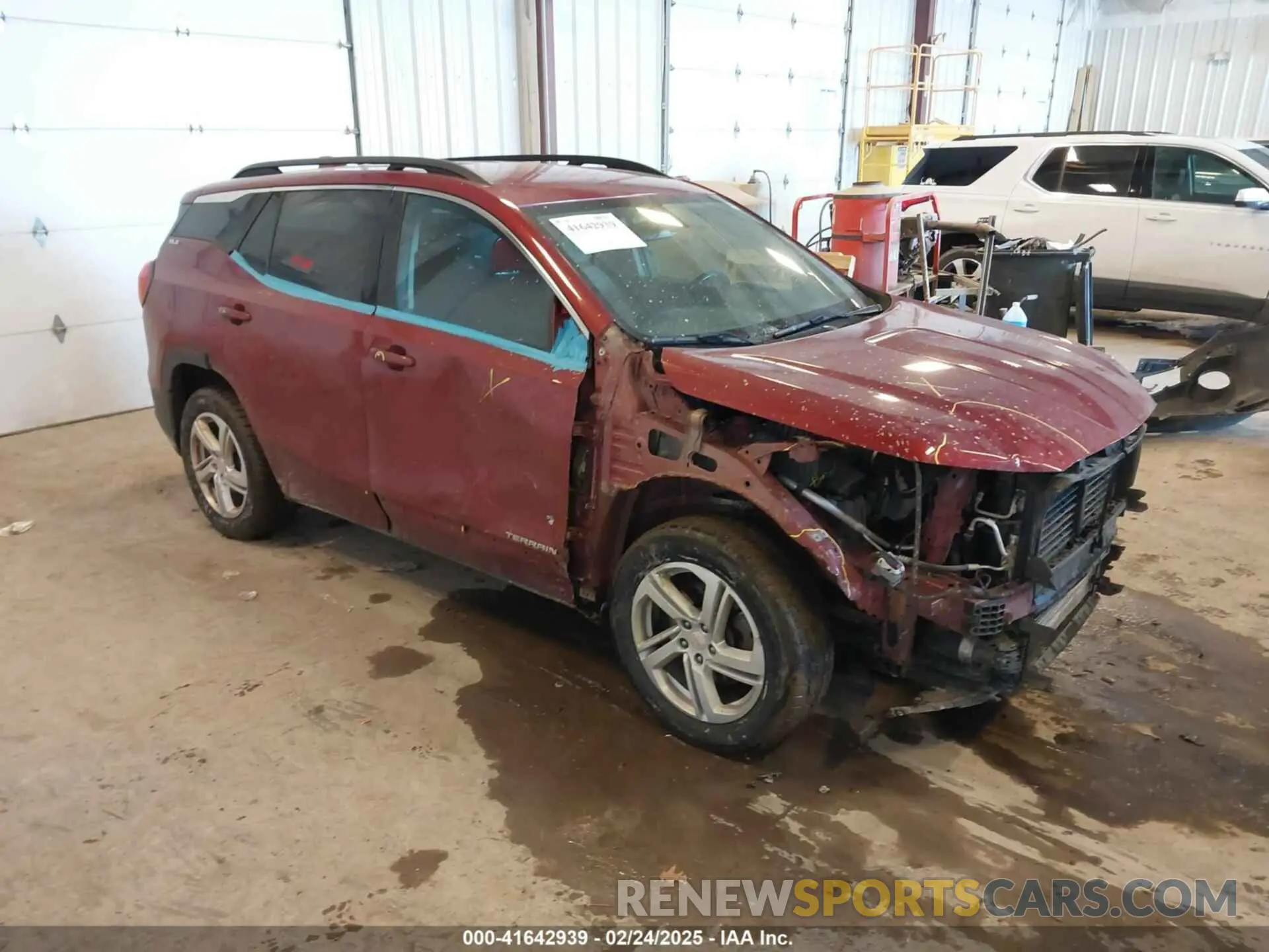 1 Photograph of a damaged car 3GKALTEX7KL116261 GMC TERRAIN 2019
