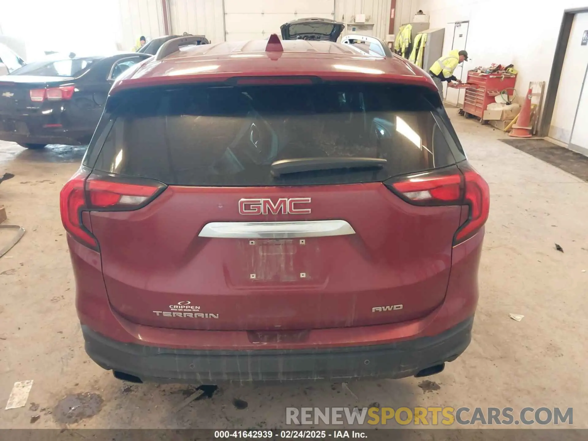 16 Photograph of a damaged car 3GKALTEX7KL116261 GMC TERRAIN 2019