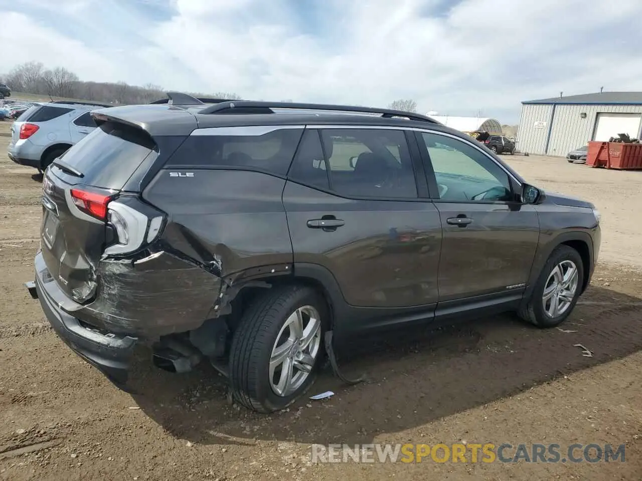 3 Photograph of a damaged car 3GKALTEX9KL212960 GMC TERRAIN 2019