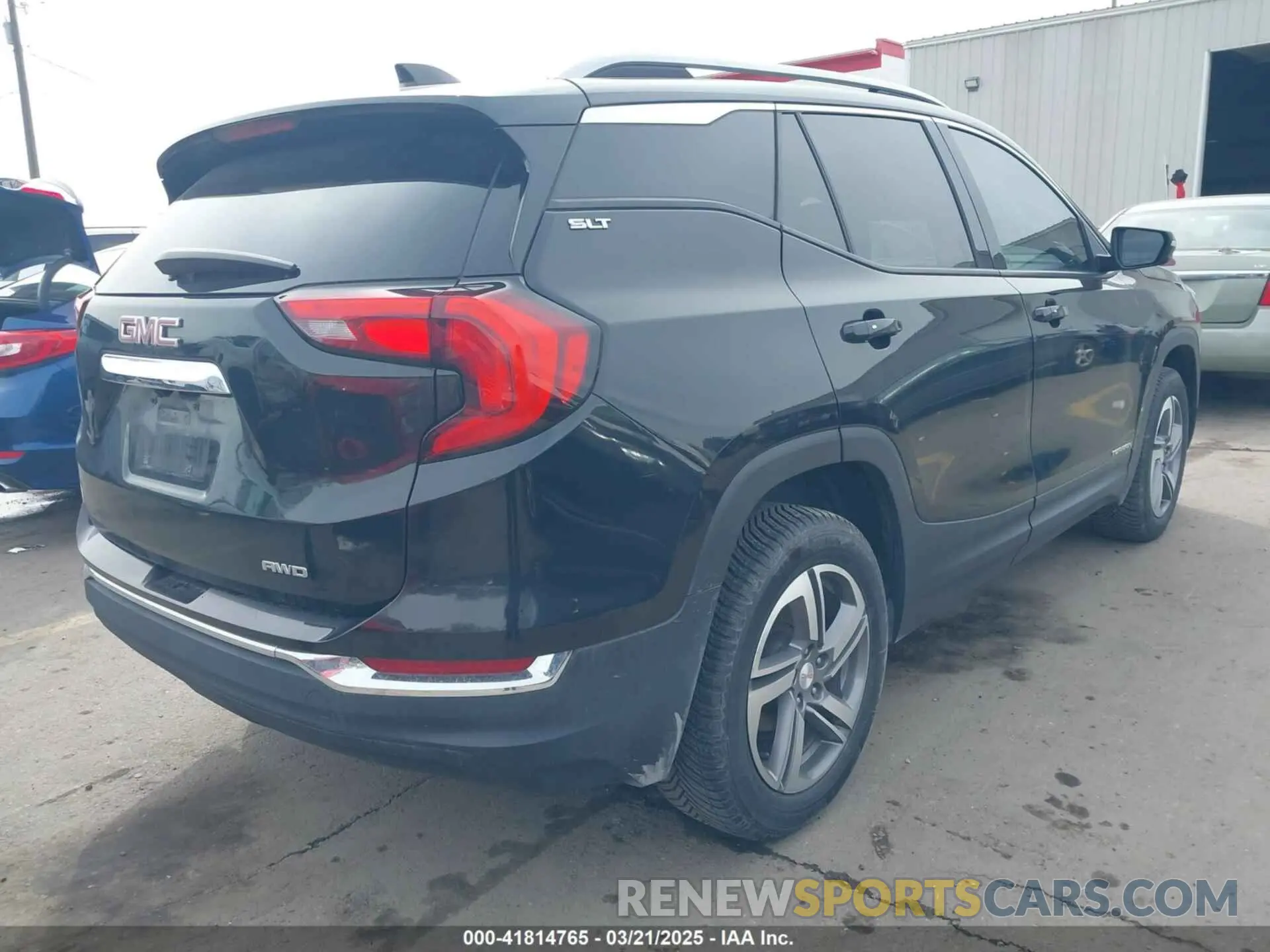 4 Photograph of a damaged car 3GKALVEV0KL368279 GMC TERRAIN 2019