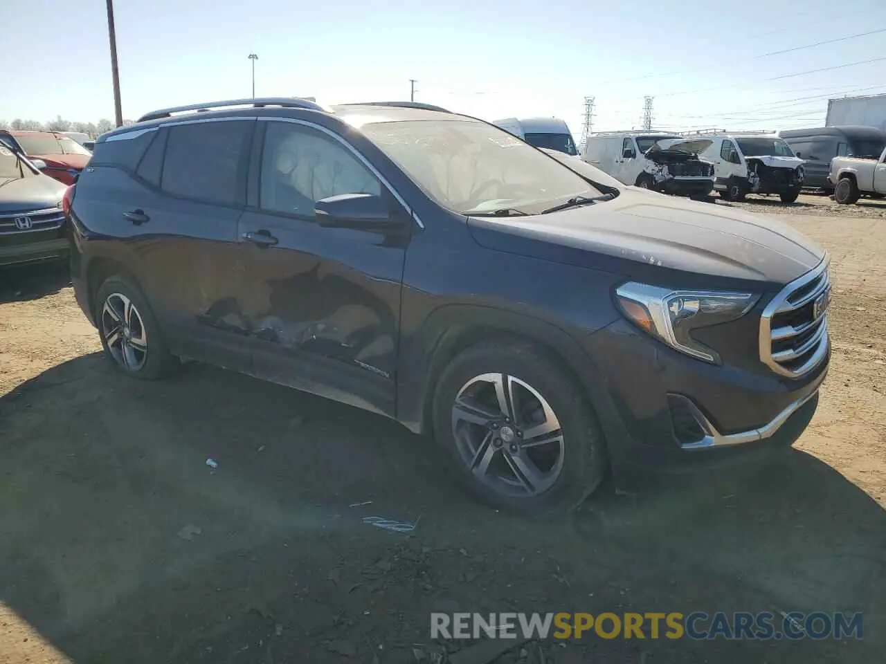 4 Photograph of a damaged car 3GKALVEV1KL275531 GMC TERRAIN 2019