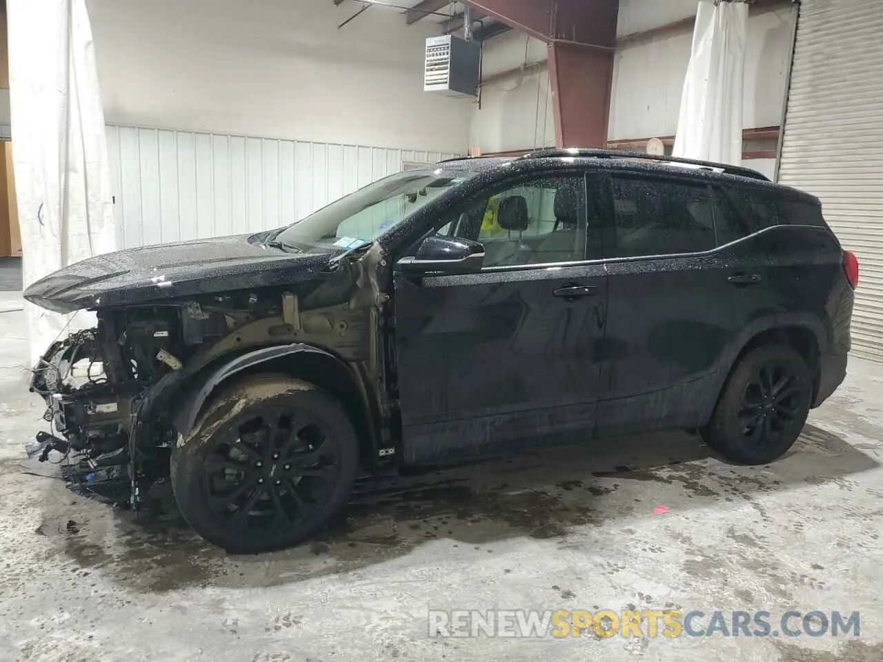 1 Photograph of a damaged car 3GKALVEV1KL318698 GMC TERRAIN 2019