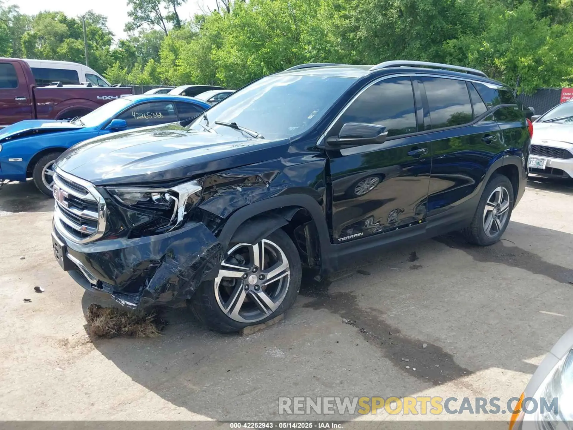2 Photograph of a damaged car 3GKALVEV1KL324193 GMC TERRAIN 2019