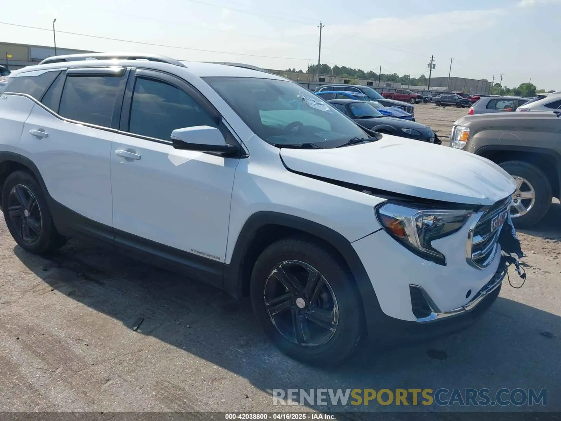 1 Photograph of a damaged car 3GKALVEV1KL327367 GMC TERRAIN 2019