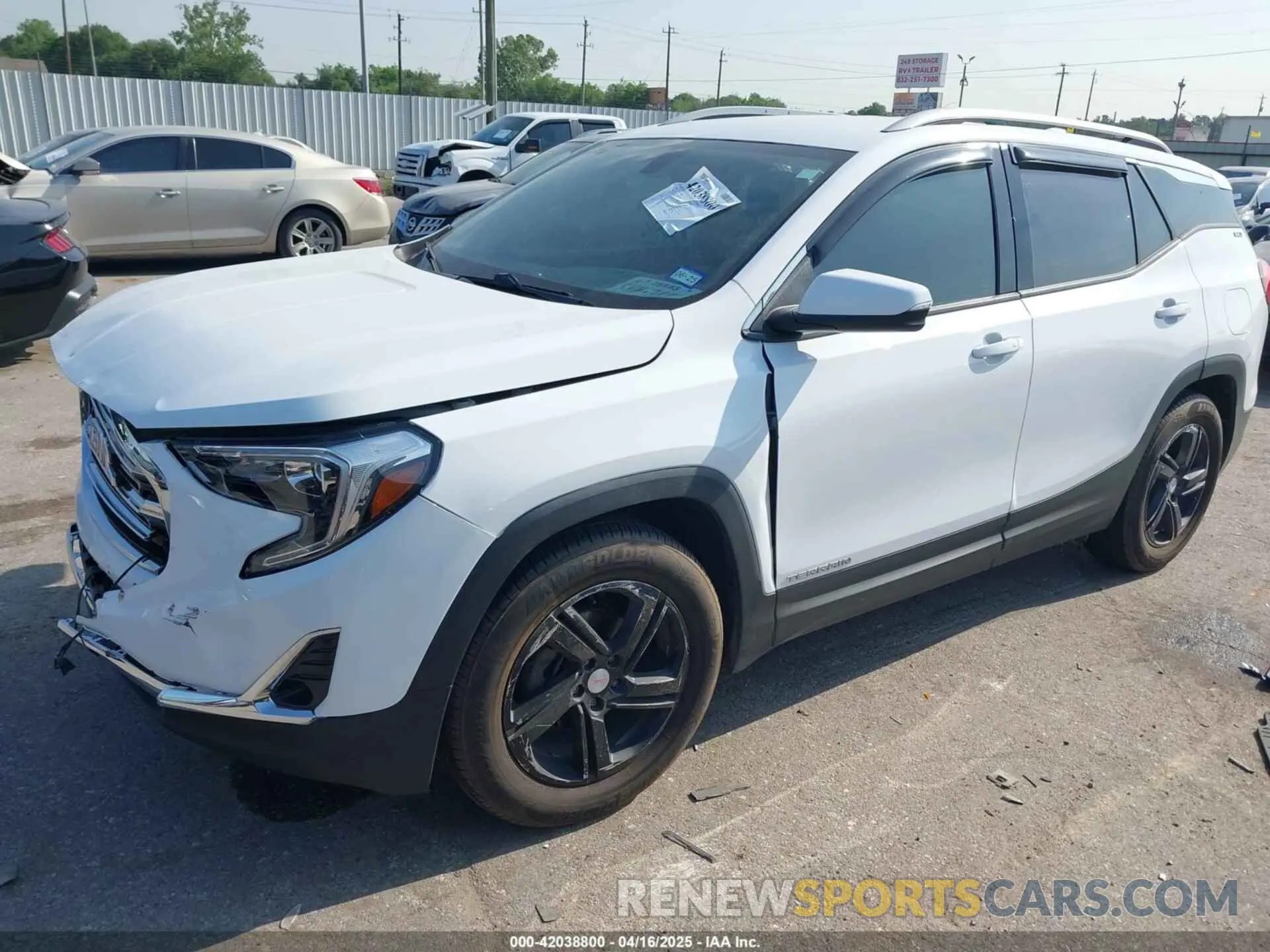 2 Photograph of a damaged car 3GKALVEV1KL327367 GMC TERRAIN 2019