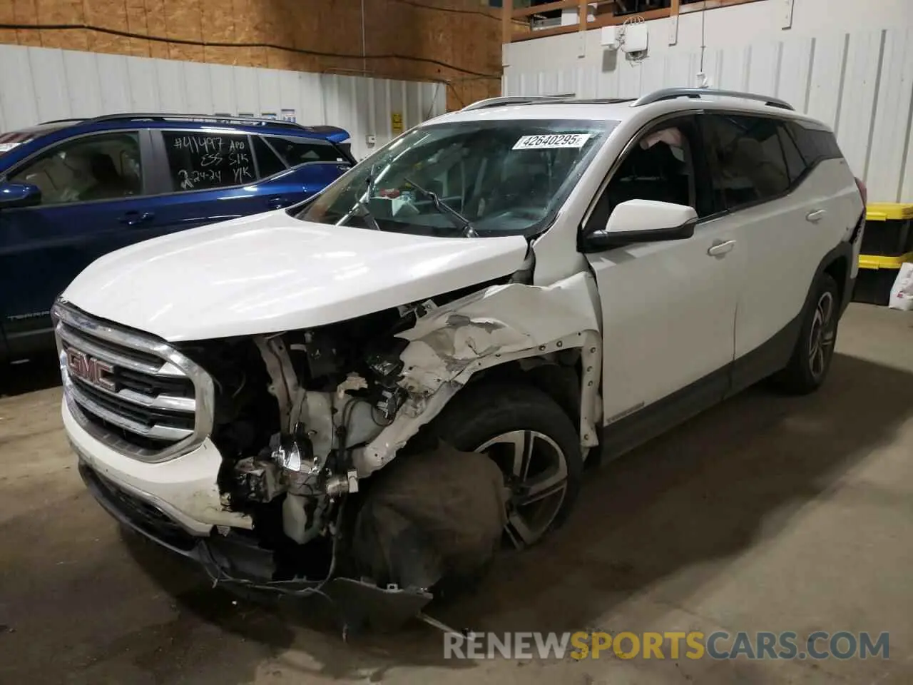 1 Photograph of a damaged car 3GKALVEV2KL175504 GMC TERRAIN 2019