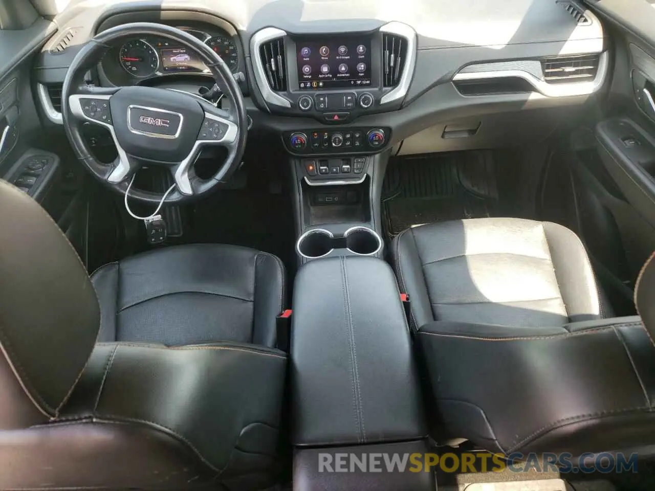 8 Photograph of a damaged car 3GKALVEV2KL313462 GMC TERRAIN 2019