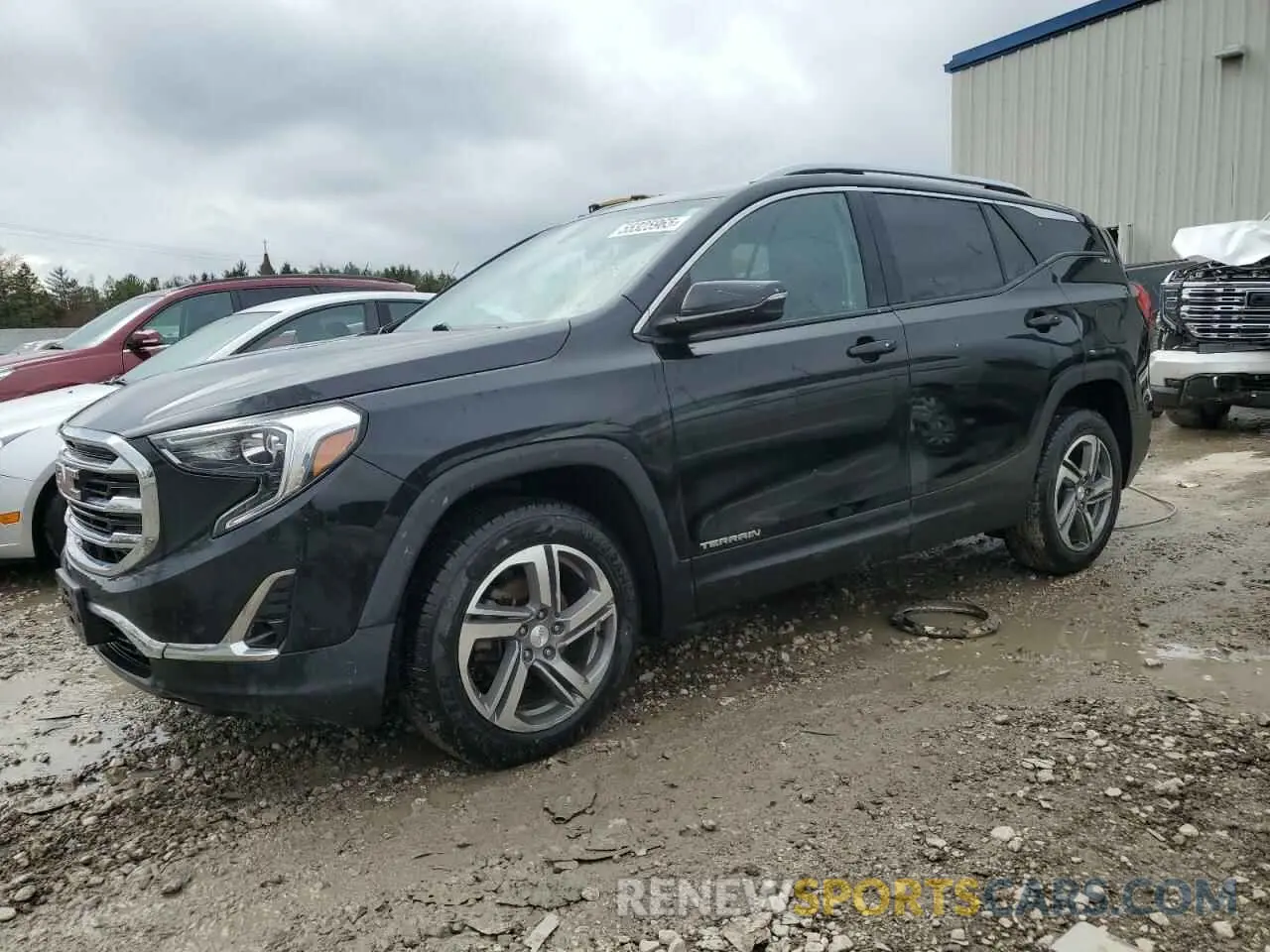1 Photograph of a damaged car 3GKALVEV2KL327877 GMC TERRAIN 2019
