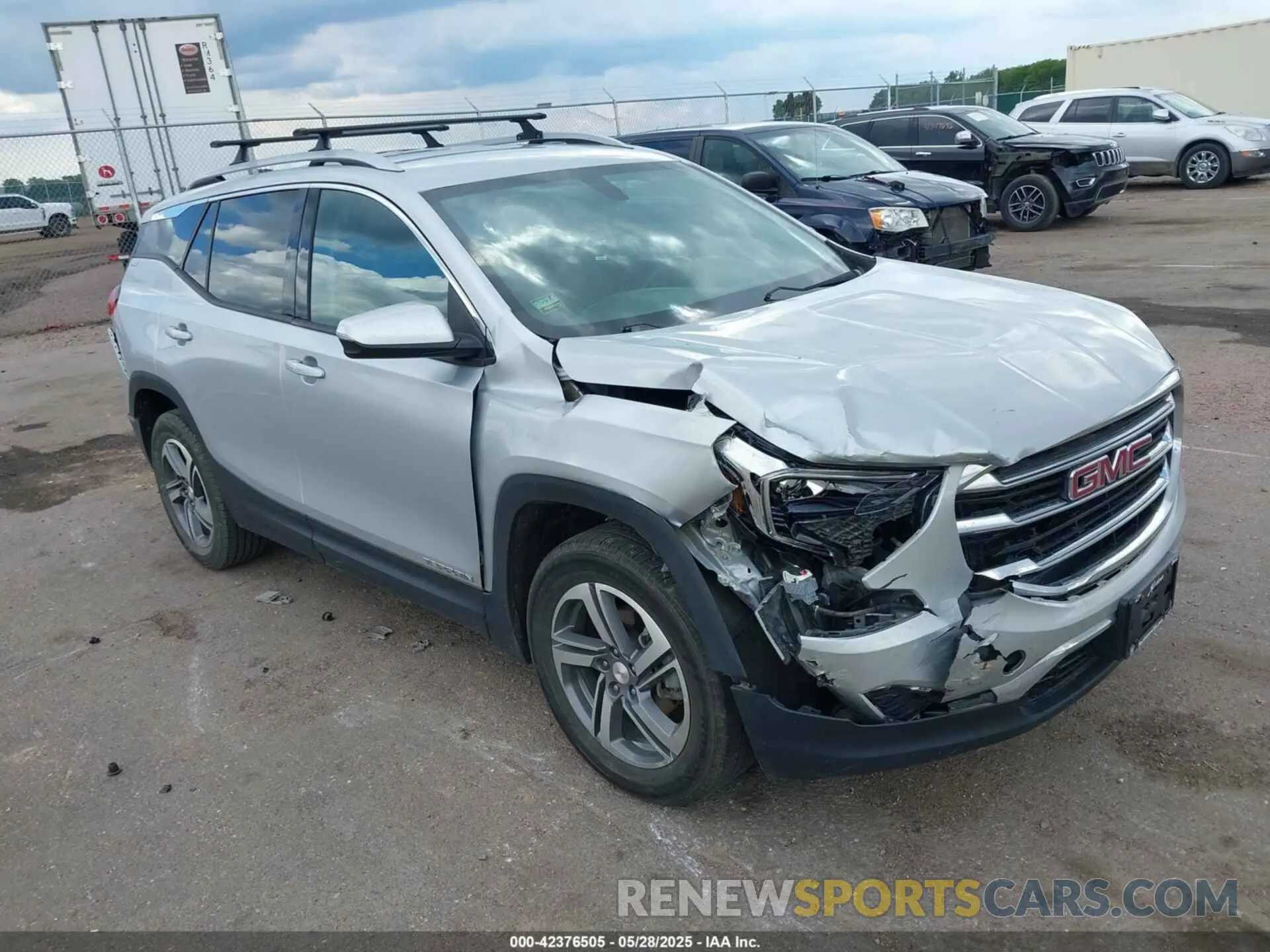 1 Photograph of a damaged car 3GKALVEV2KL330794 GMC TERRAIN 2019