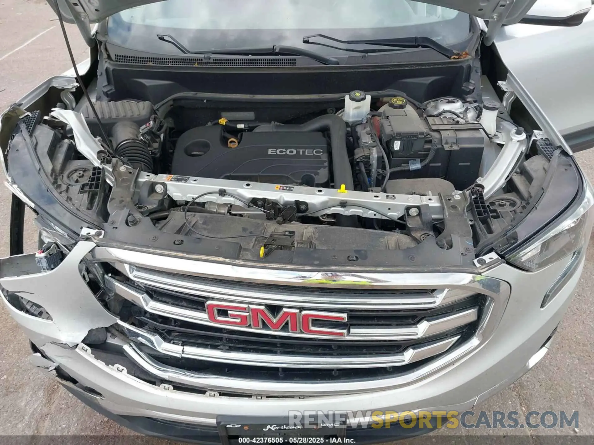 10 Photograph of a damaged car 3GKALVEV2KL330794 GMC TERRAIN 2019