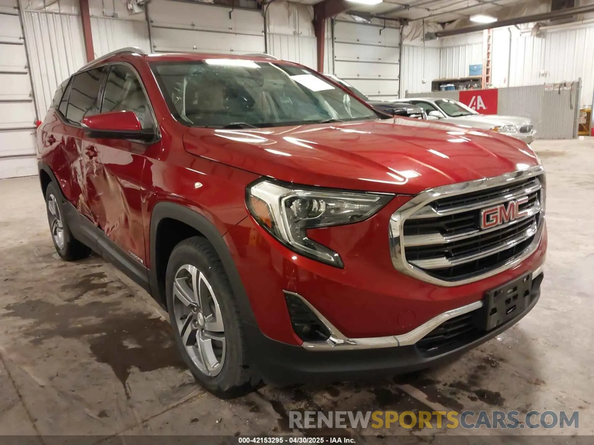 1 Photograph of a damaged car 3GKALVEV2KL374892 GMC TERRAIN 2019