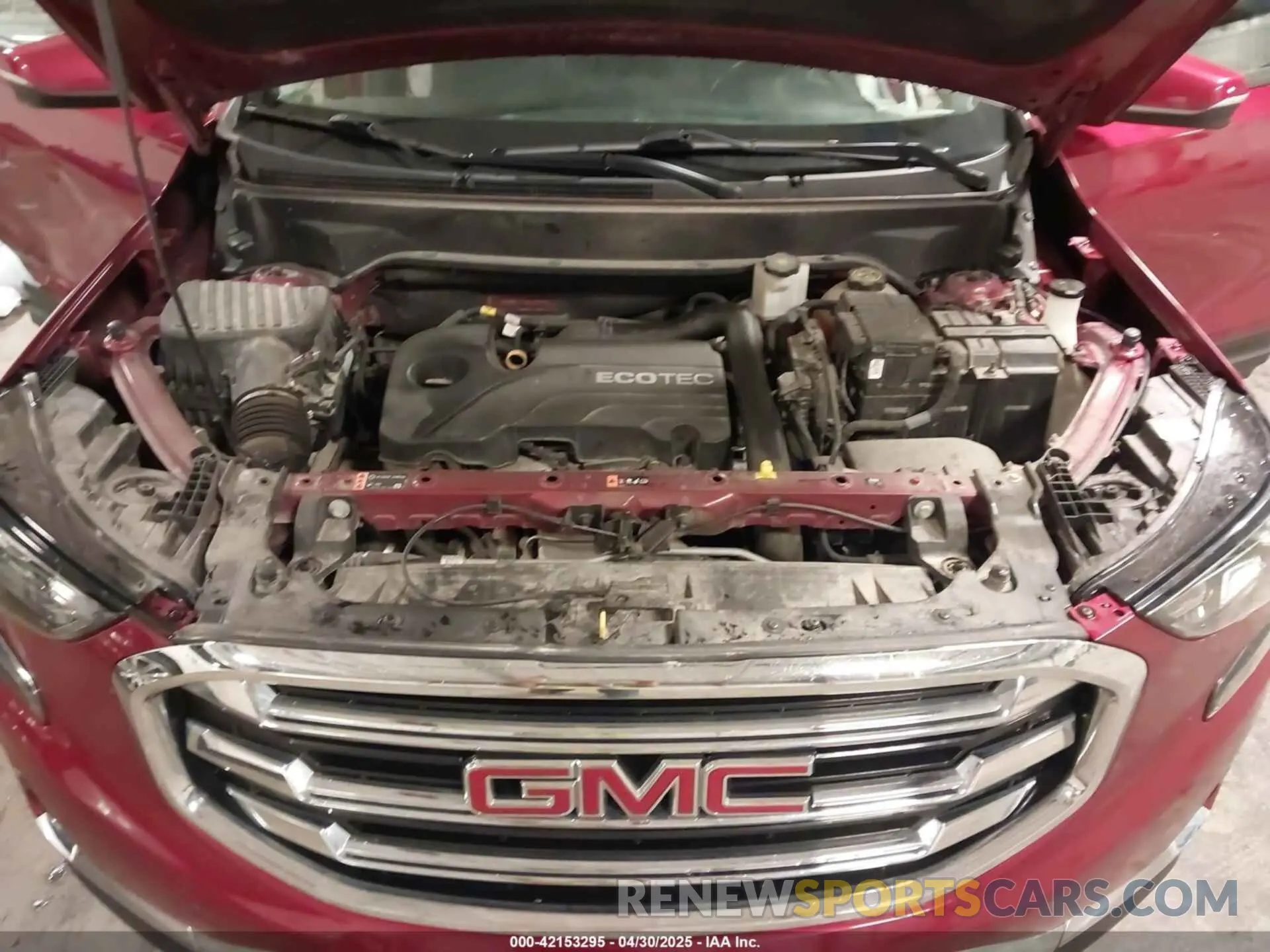 10 Photograph of a damaged car 3GKALVEV2KL374892 GMC TERRAIN 2019