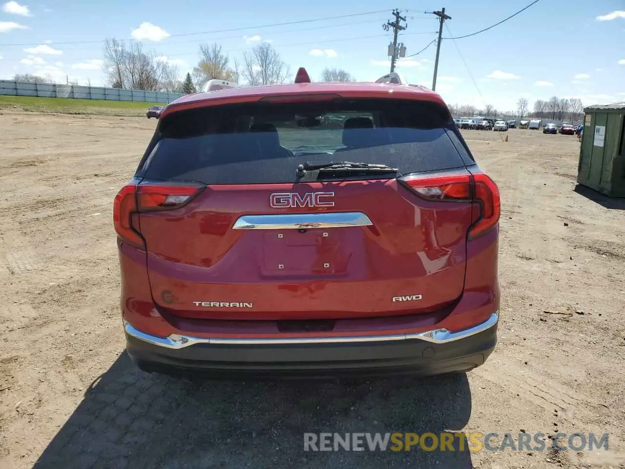 6 Photograph of a damaged car 3GKALVEV3KL304477 GMC TERRAIN 2019