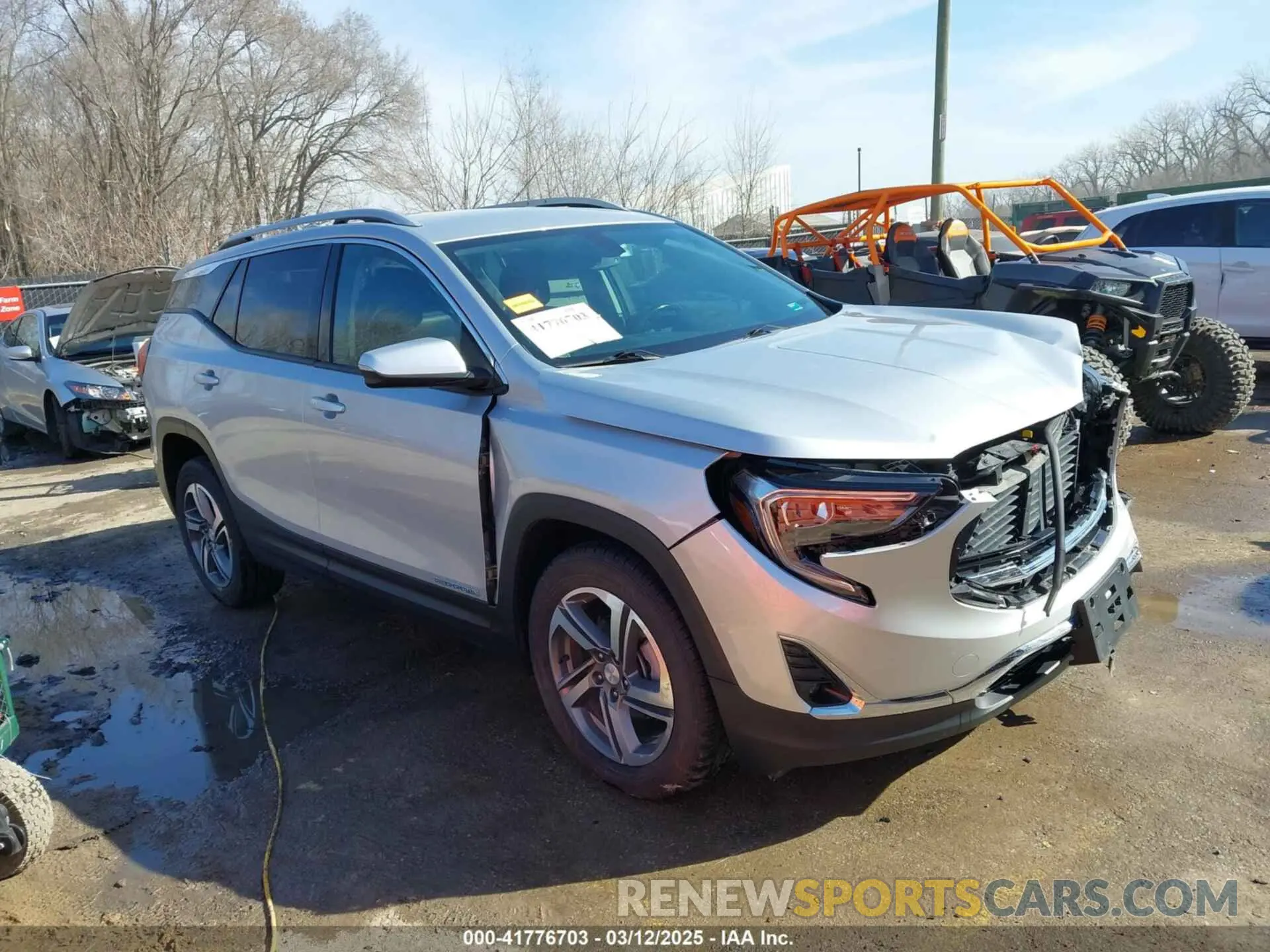 14 Photograph of a damaged car 3GKALVEV4KL358841 GMC TERRAIN 2019