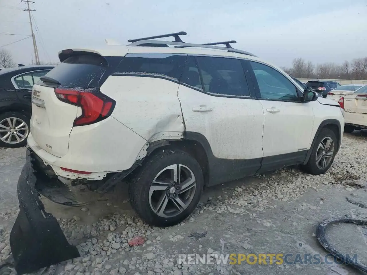 3 Photograph of a damaged car 3GKALVEV6KL305929 GMC TERRAIN 2019