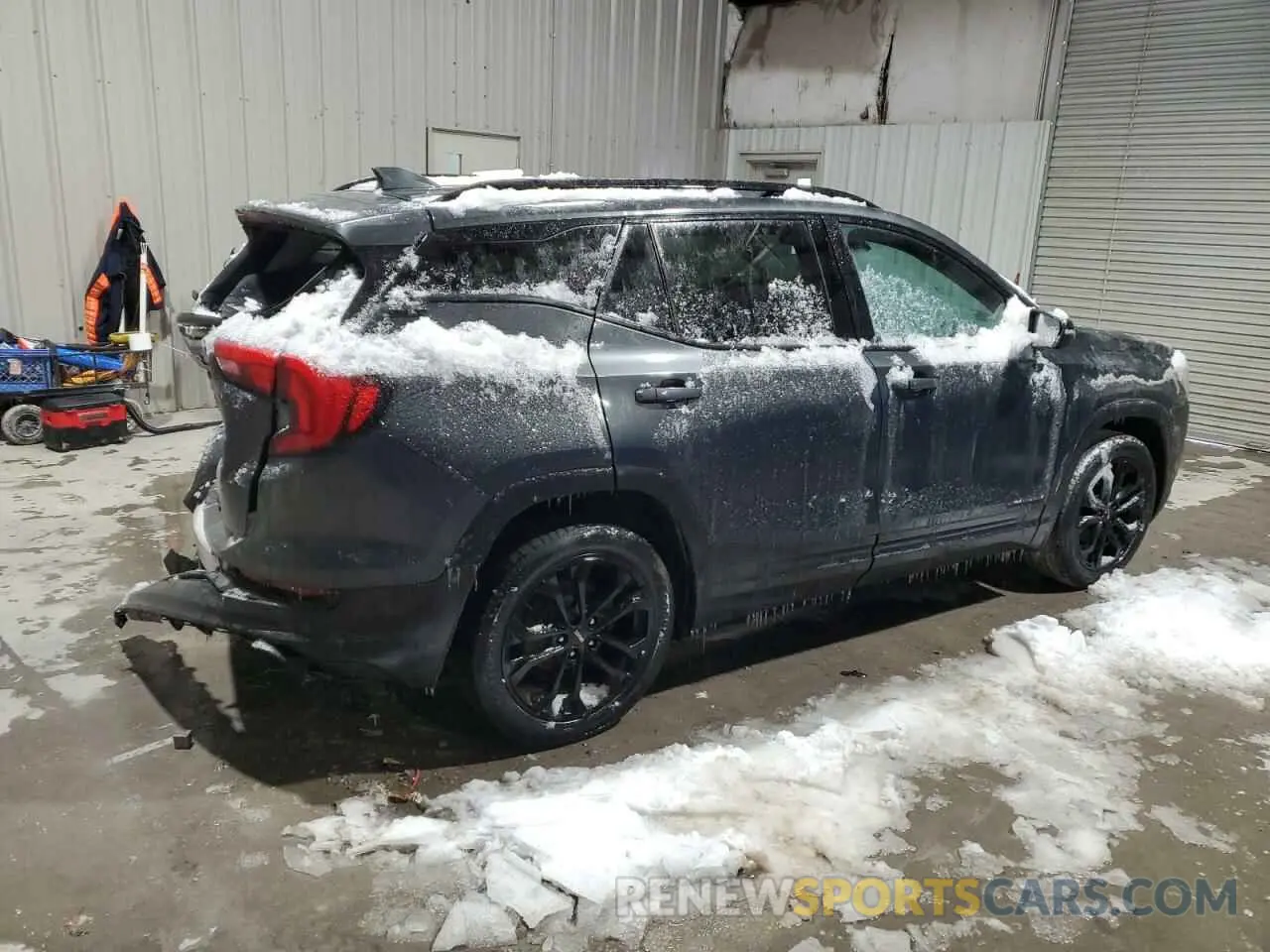 3 Photograph of a damaged car 3GKALVEV7KL185428 GMC TERRAIN 2019