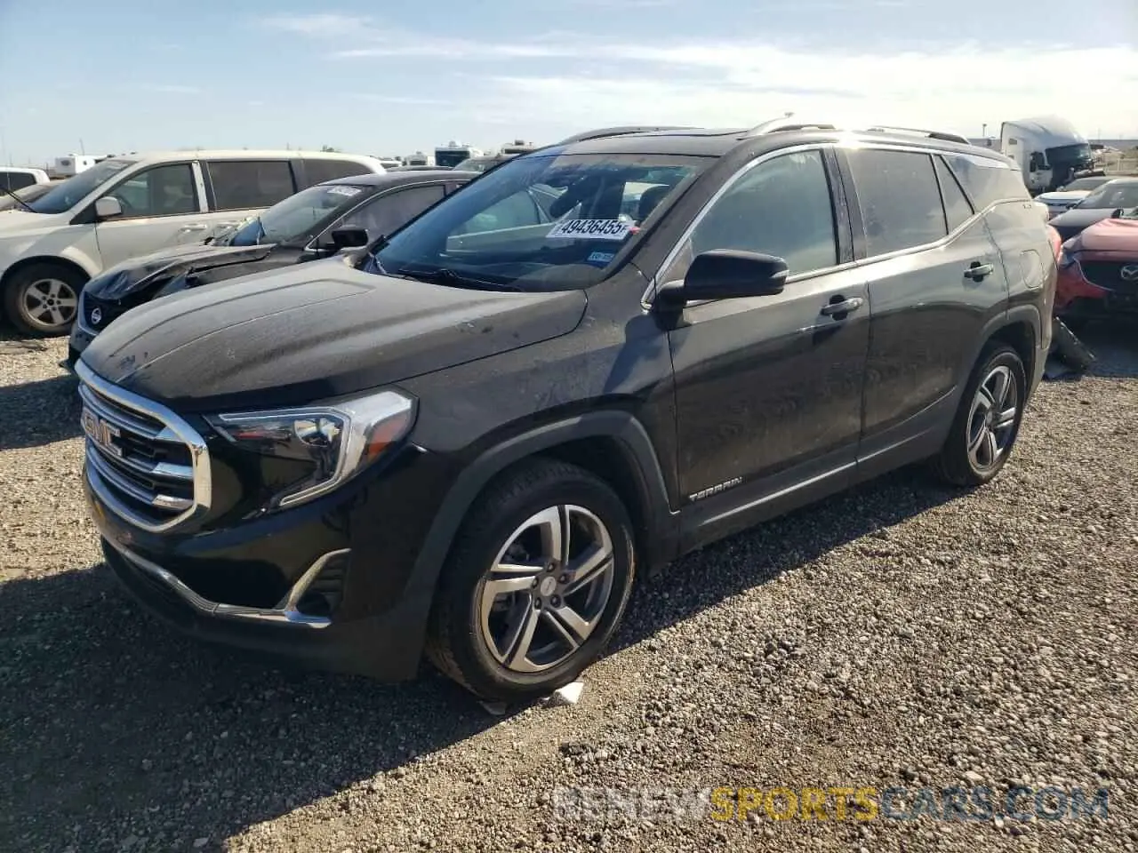 1 Photograph of a damaged car 3GKALVEV9KL268259 GMC TERRAIN 2019