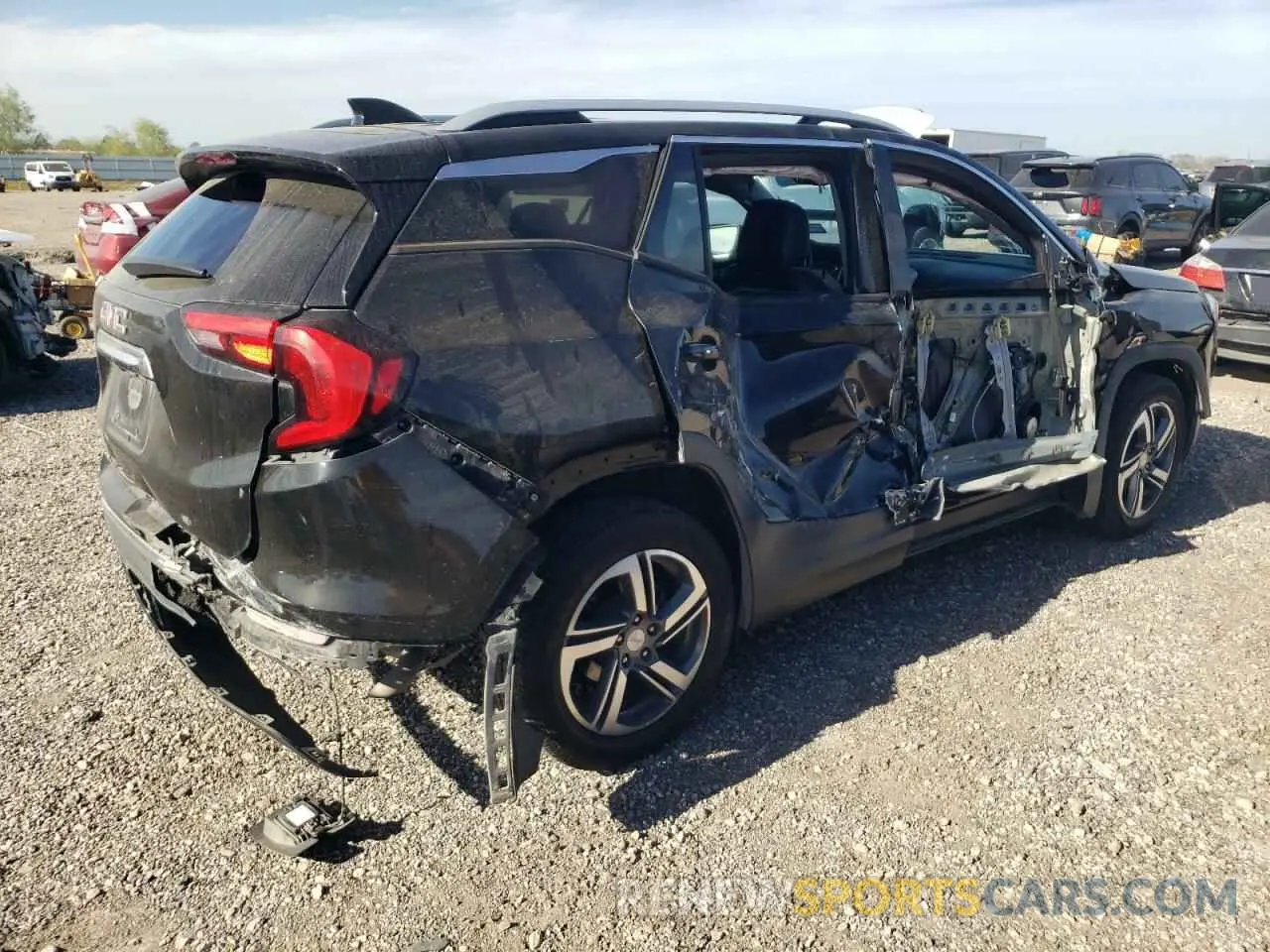 3 Photograph of a damaged car 3GKALVEV9KL268259 GMC TERRAIN 2019