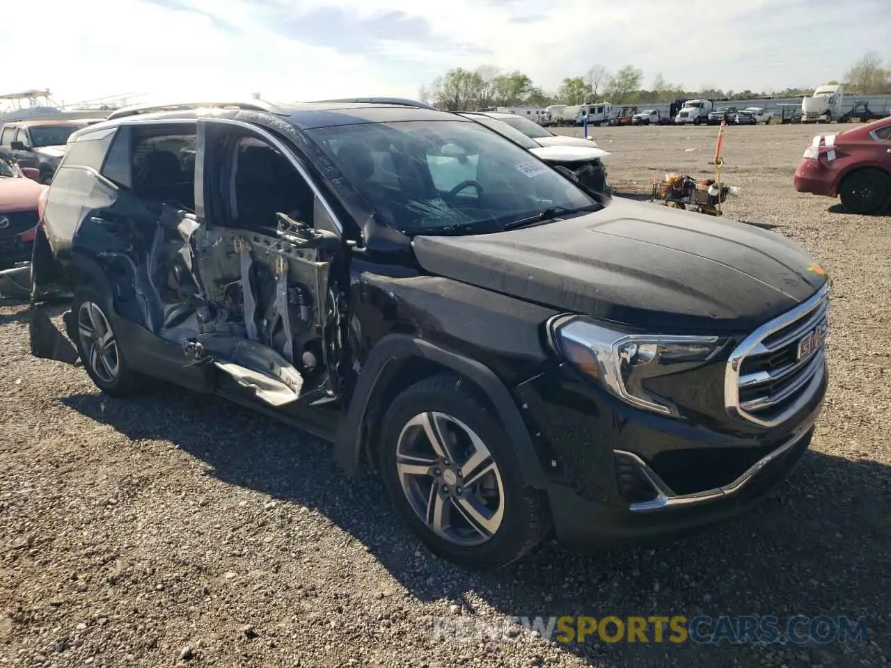 4 Photograph of a damaged car 3GKALVEV9KL268259 GMC TERRAIN 2019