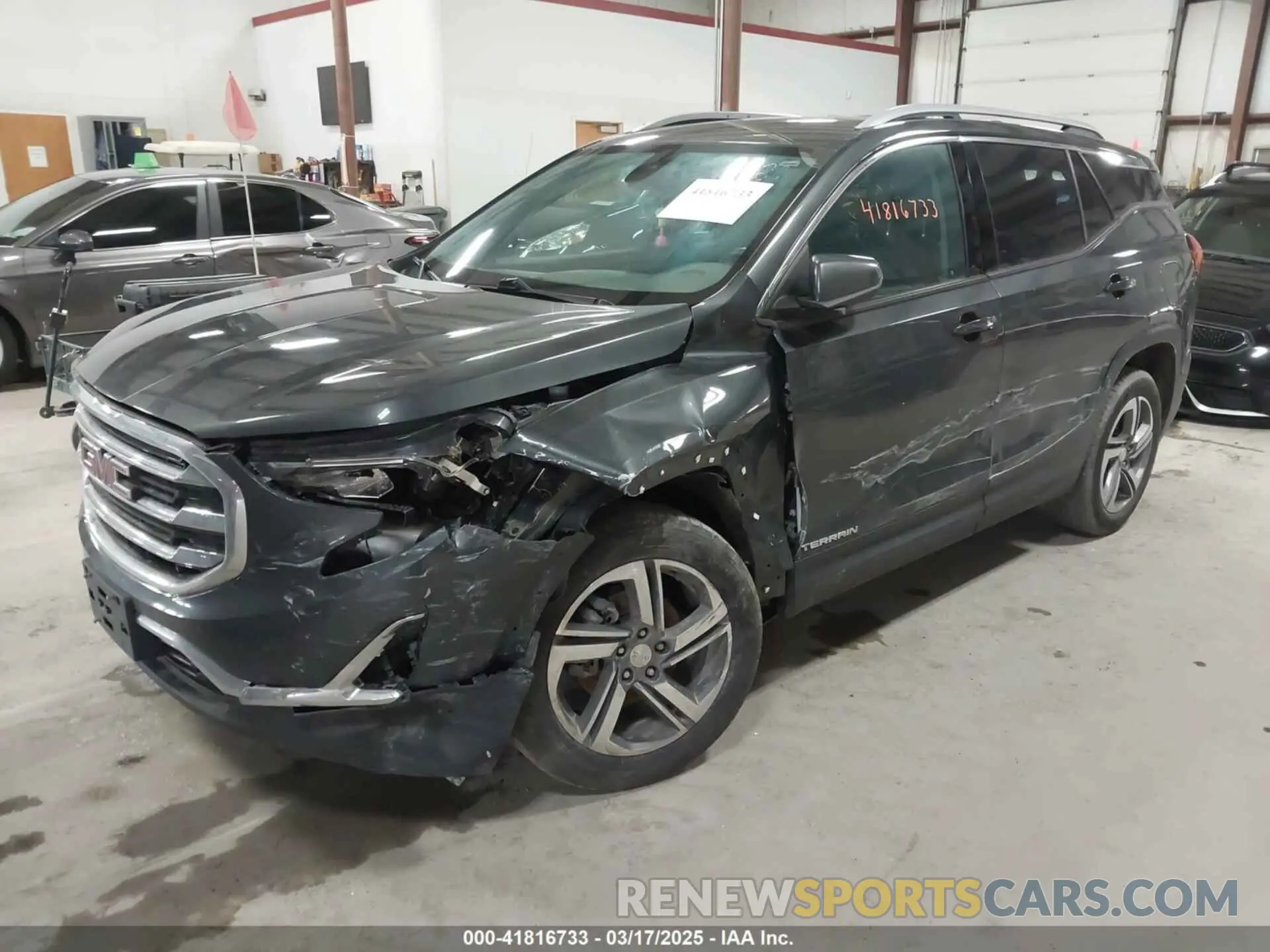 2 Photograph of a damaged car 3GKALVEVXKL346483 GMC TERRAIN 2019