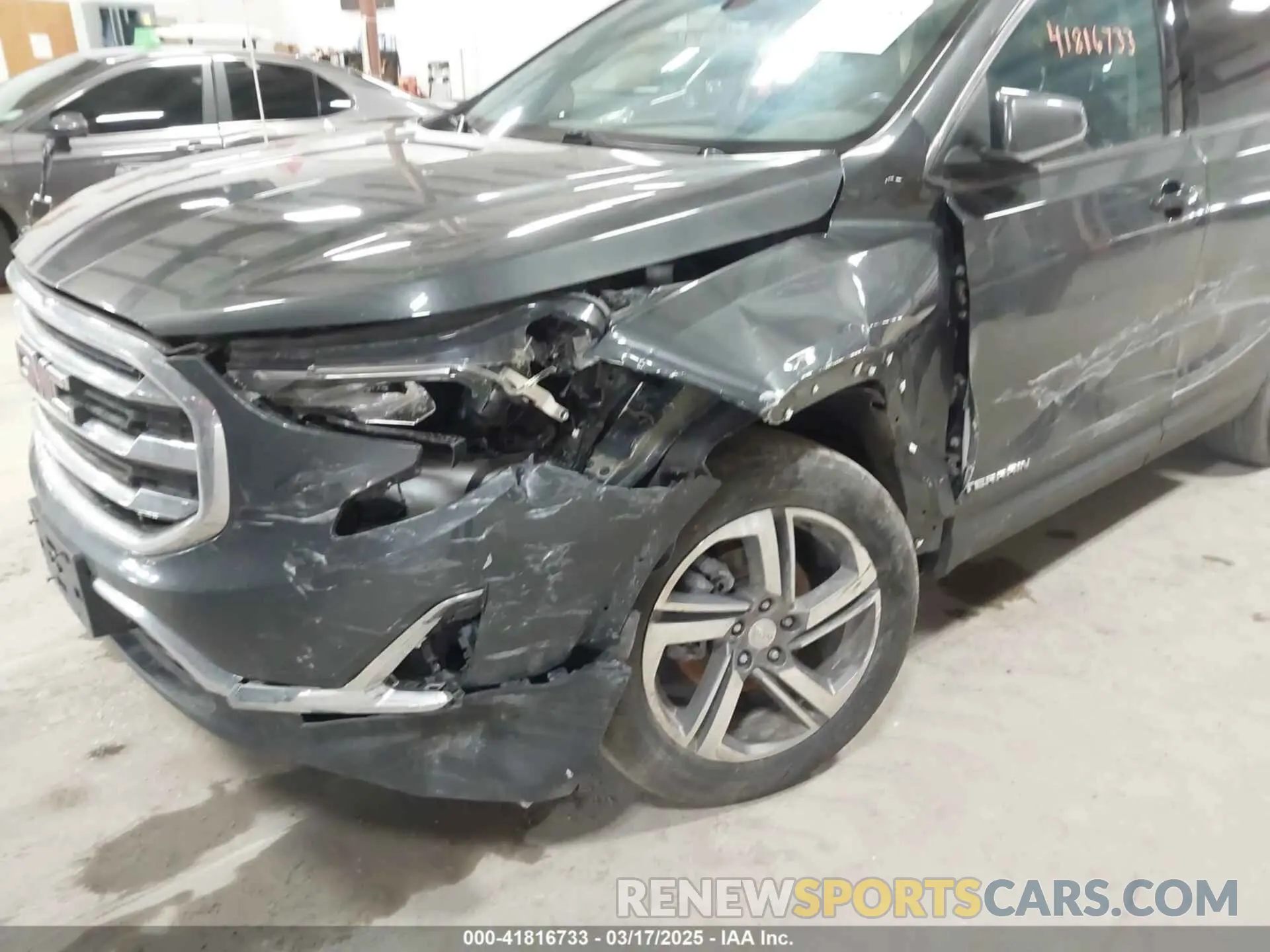 6 Photograph of a damaged car 3GKALVEVXKL346483 GMC TERRAIN 2019
