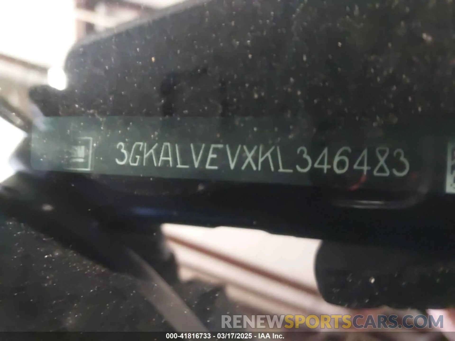 9 Photograph of a damaged car 3GKALVEVXKL346483 GMC TERRAIN 2019