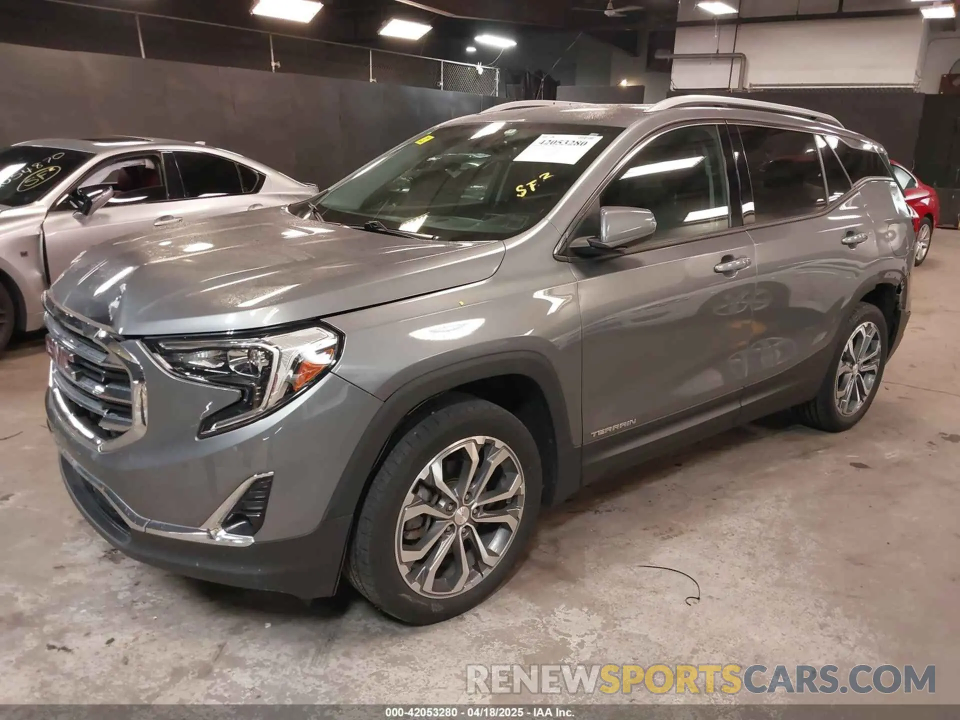 2 Photograph of a damaged car 3GKALVEX0KL309931 GMC TERRAIN 2019