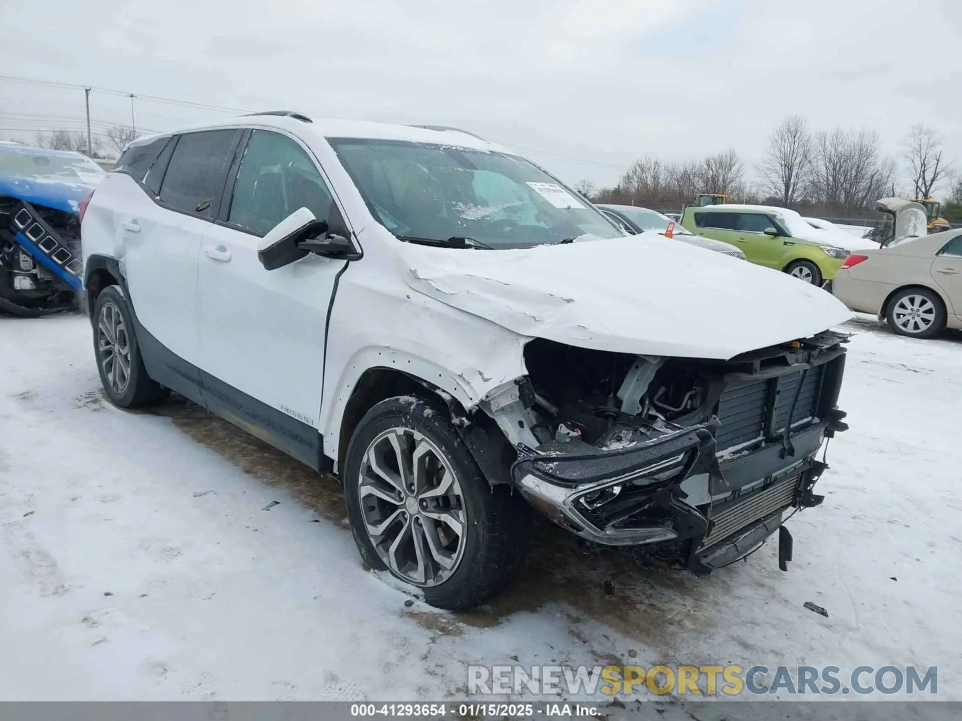 1 Photograph of a damaged car 3GKALVEX2KL149051 GMC TERRAIN 2019