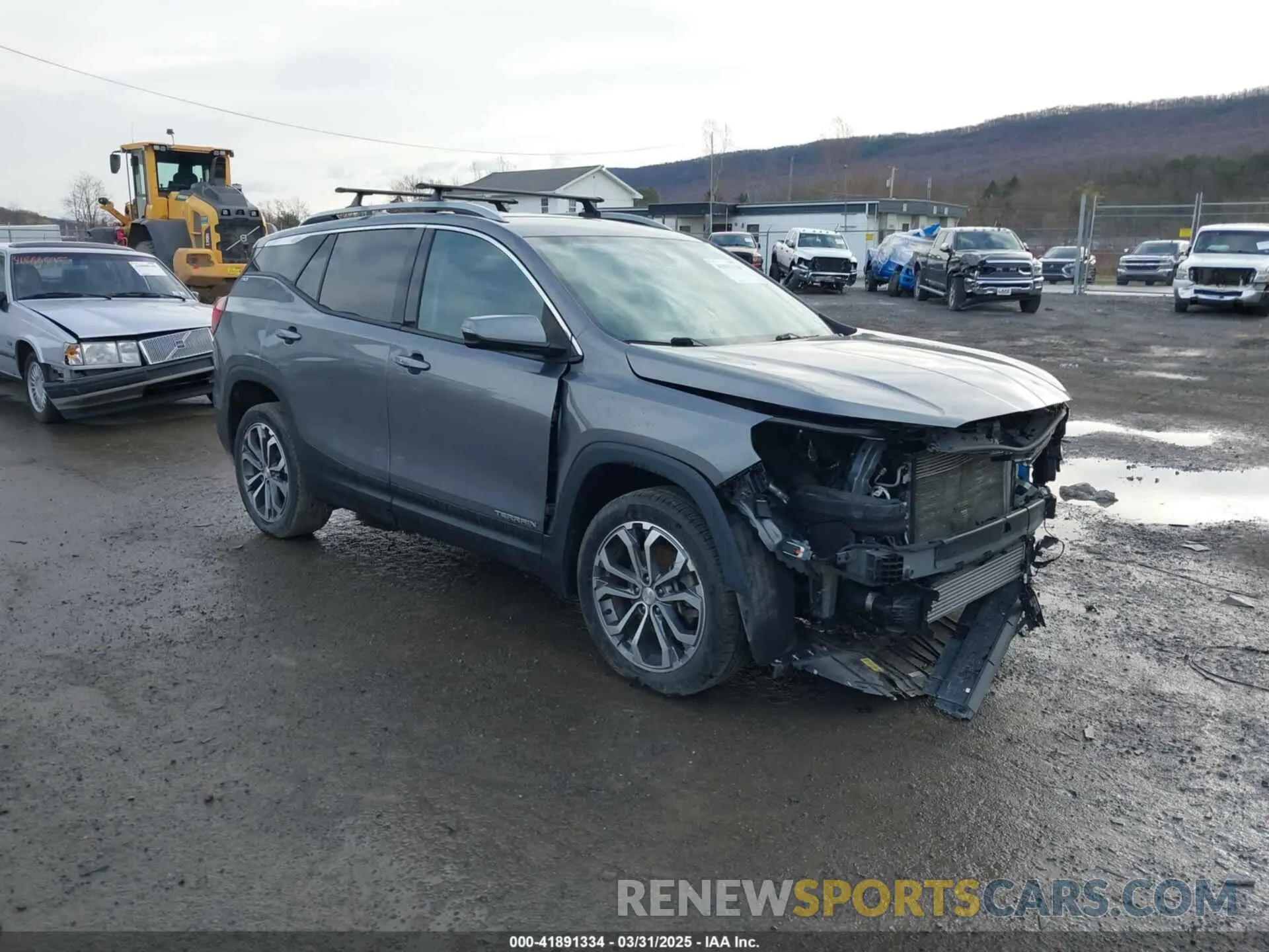 1 Photograph of a damaged car 3GKALVEX5KL384320 GMC TERRAIN 2019