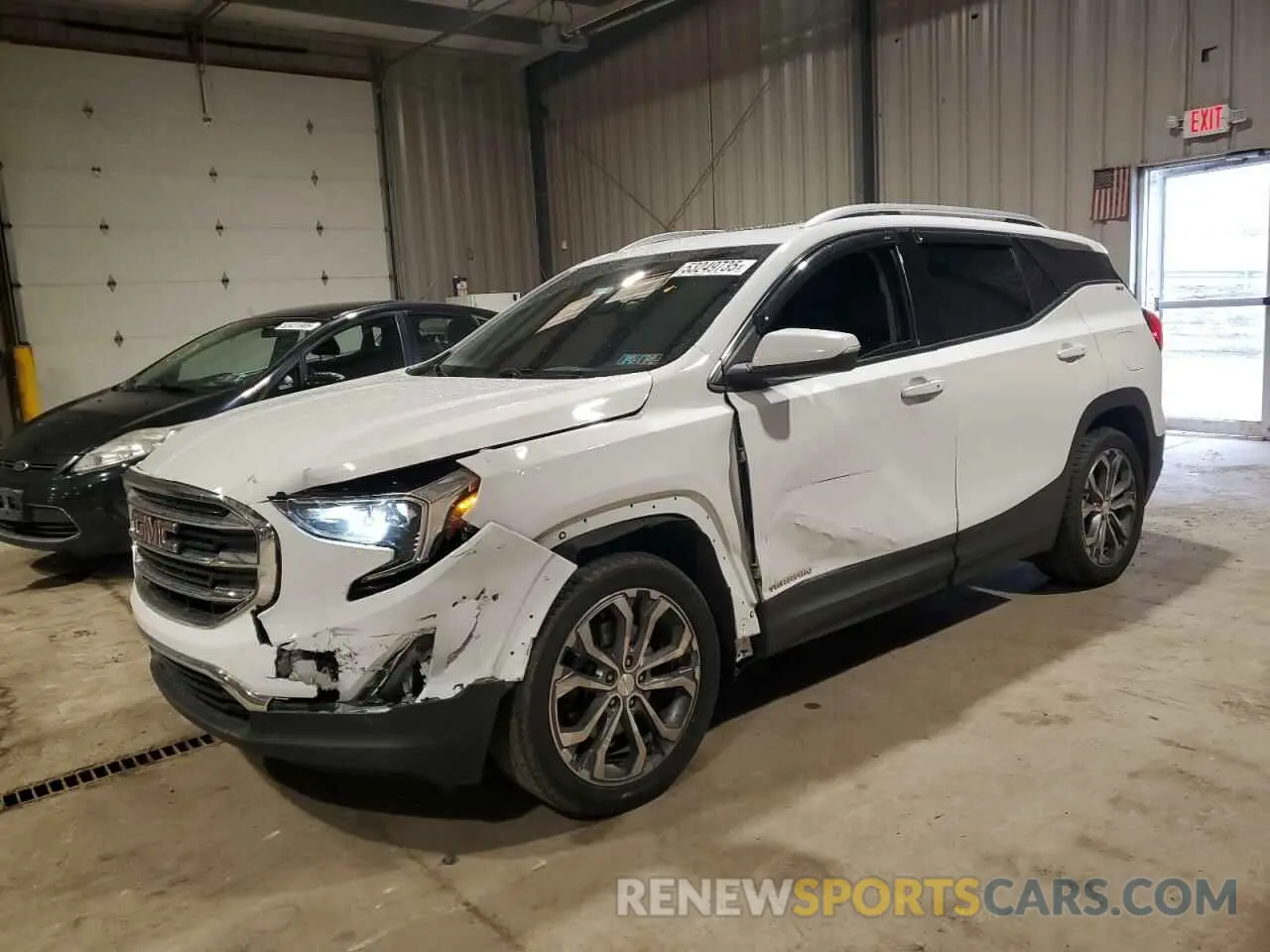 1 Photograph of a damaged car 3GKALVEX6KL130843 GMC TERRAIN 2019