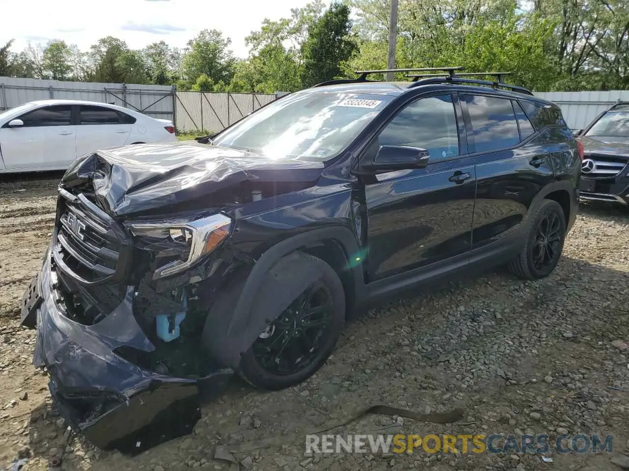 1 Photograph of a damaged car 3GKALVEX8KL359671 GMC TERRAIN 2019