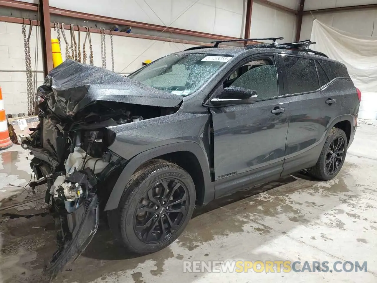 1 Photograph of a damaged car 3GKALVEX9KL163707 GMC TERRAIN 2019