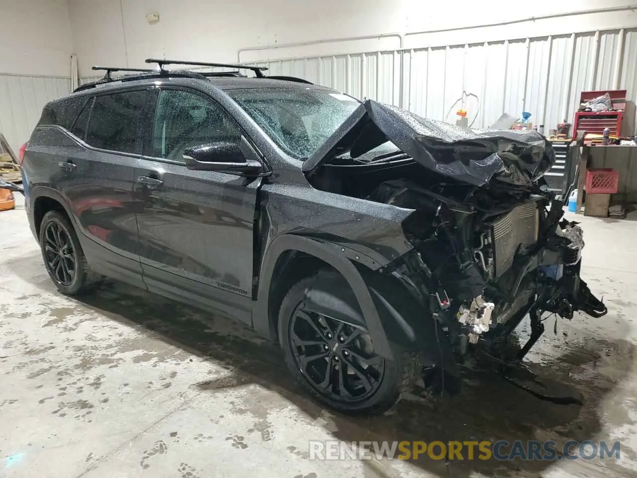 4 Photograph of a damaged car 3GKALVEX9KL163707 GMC TERRAIN 2019