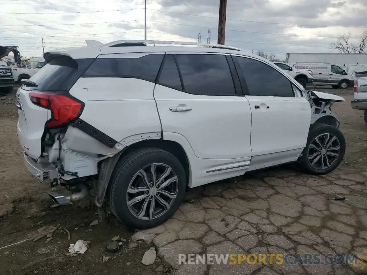 3 Photograph of a damaged car 3GKALXEX0KL136584 GMC TERRAIN 2019