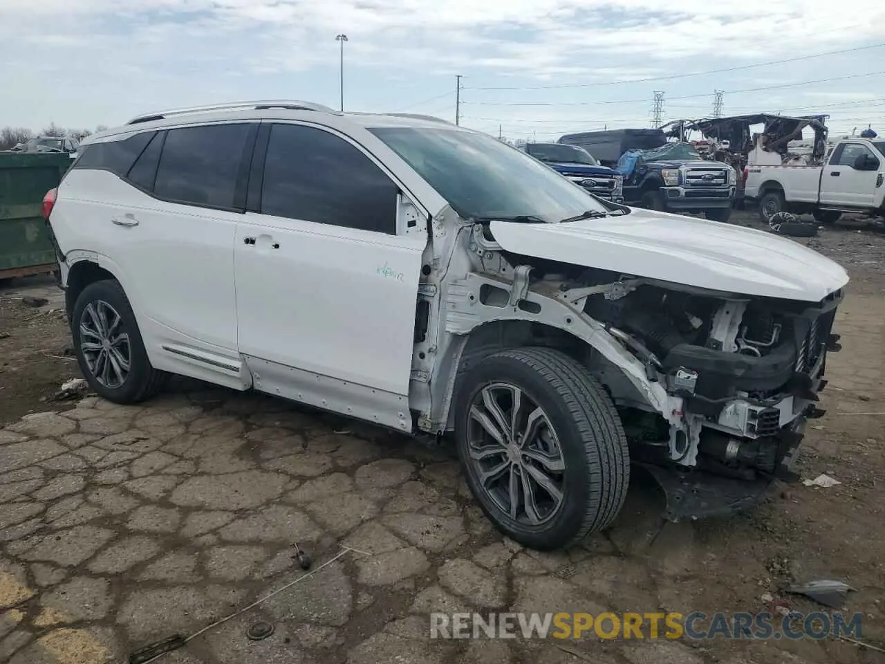 4 Photograph of a damaged car 3GKALXEX0KL136584 GMC TERRAIN 2019