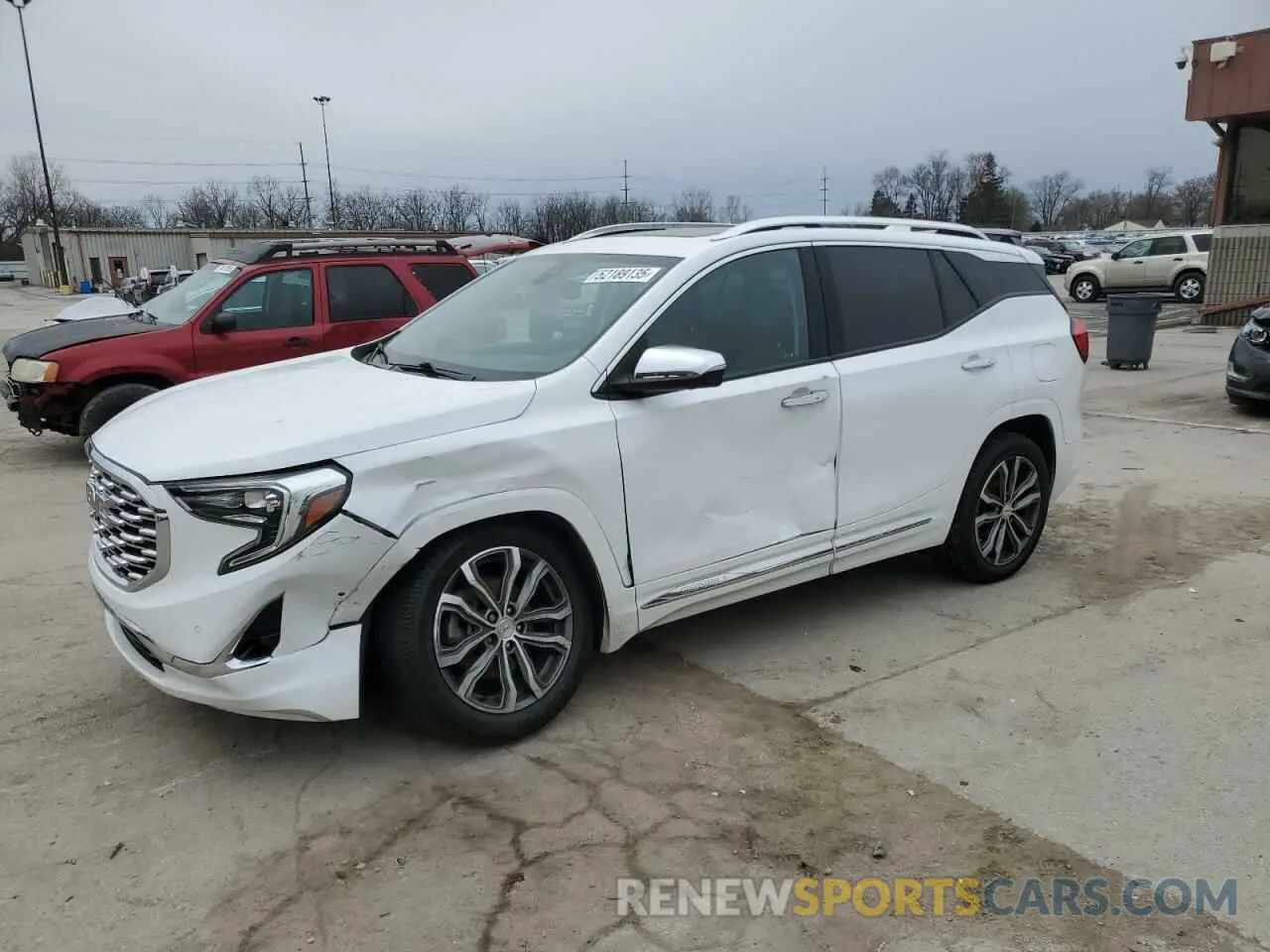 1 Photograph of a damaged car 3GKALXEX1KL137663 GMC TERRAIN 2019