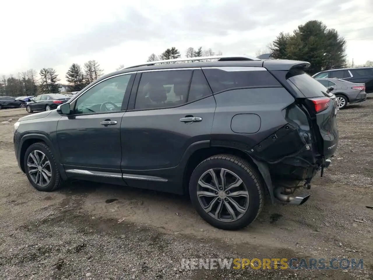 2 Photograph of a damaged car 3GKALXEX1KL390529 GMC TERRAIN 2019