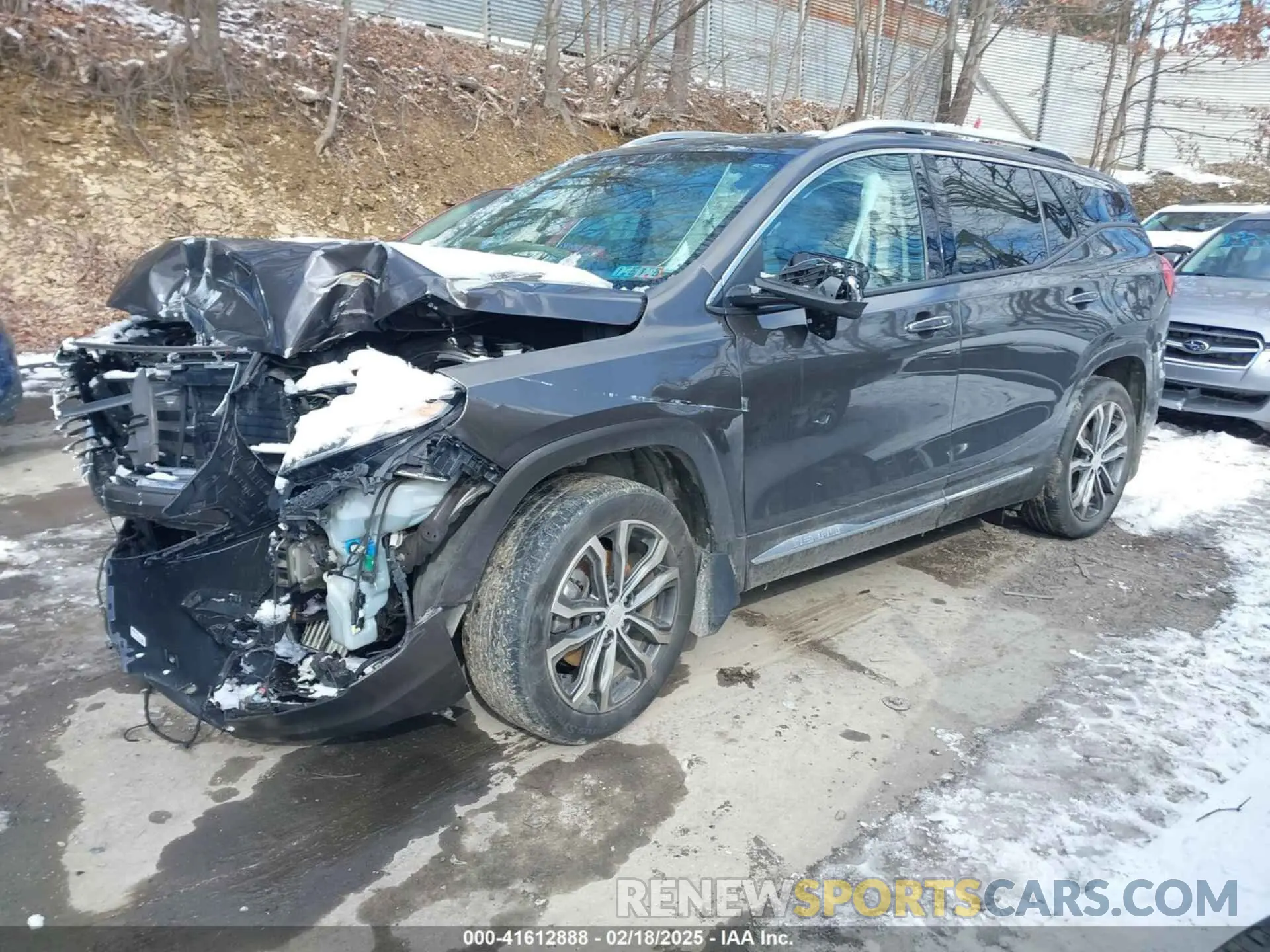 2 Photograph of a damaged car 3GKALXEX6KL383270 GMC TERRAIN 2019