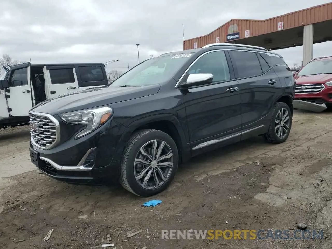 1 Photograph of a damaged car 3GKALXEX7KL192392 GMC TERRAIN 2019