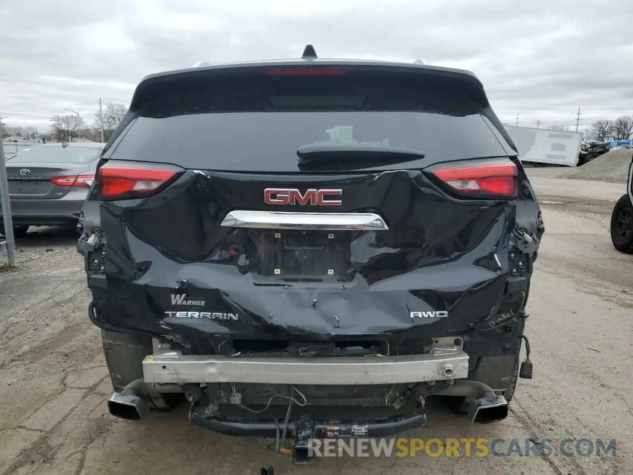 6 Photograph of a damaged car 3GKALXEX7KL192392 GMC TERRAIN 2019