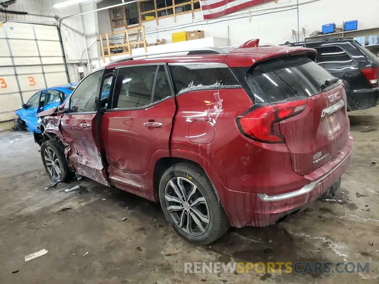 2 Photograph of a damaged car 3GKALXEX7KL289270 GMC TERRAIN 2019