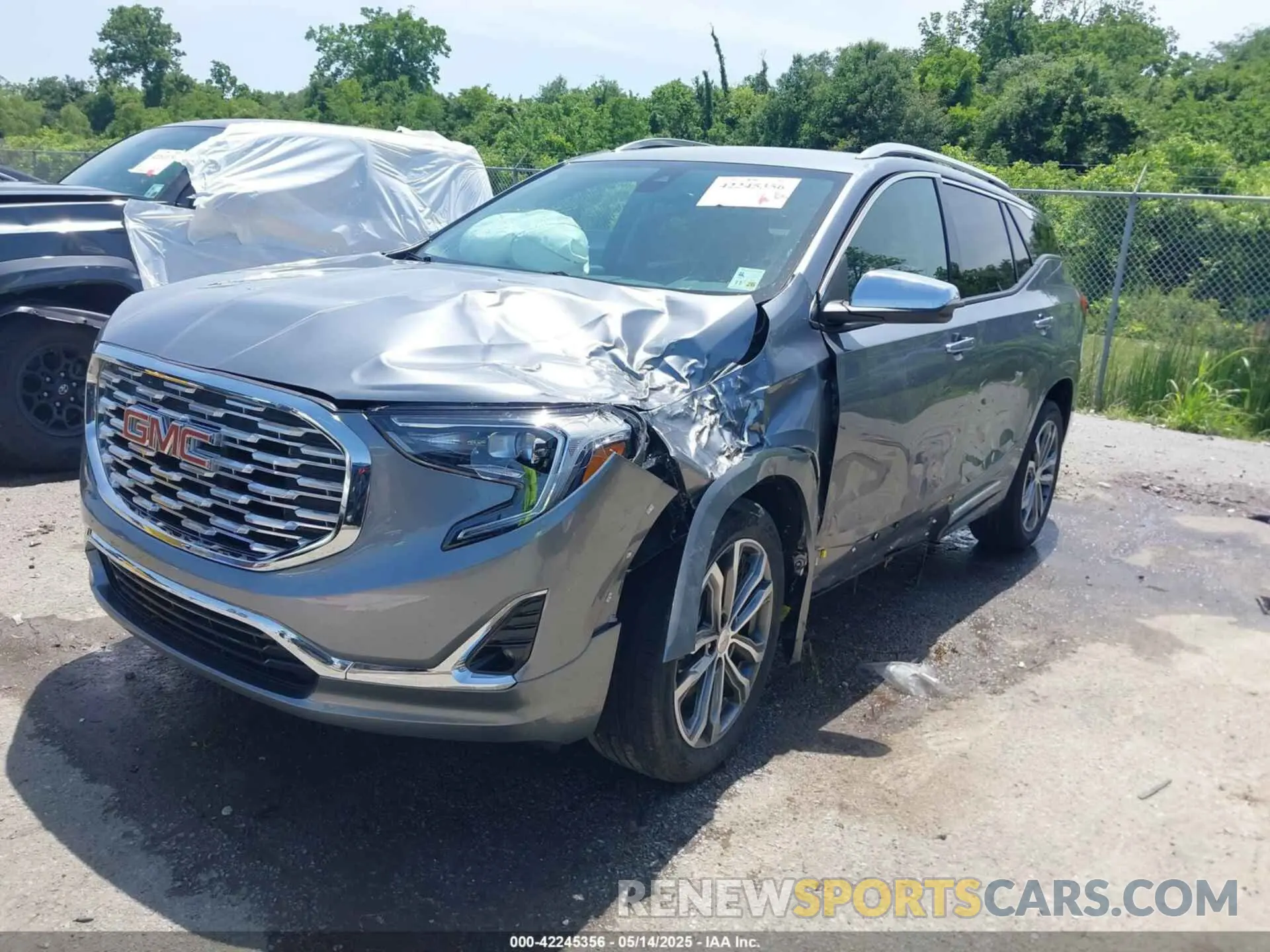 2 Photograph of a damaged car 3GKALXEX9KL150595 GMC TERRAIN 2019
