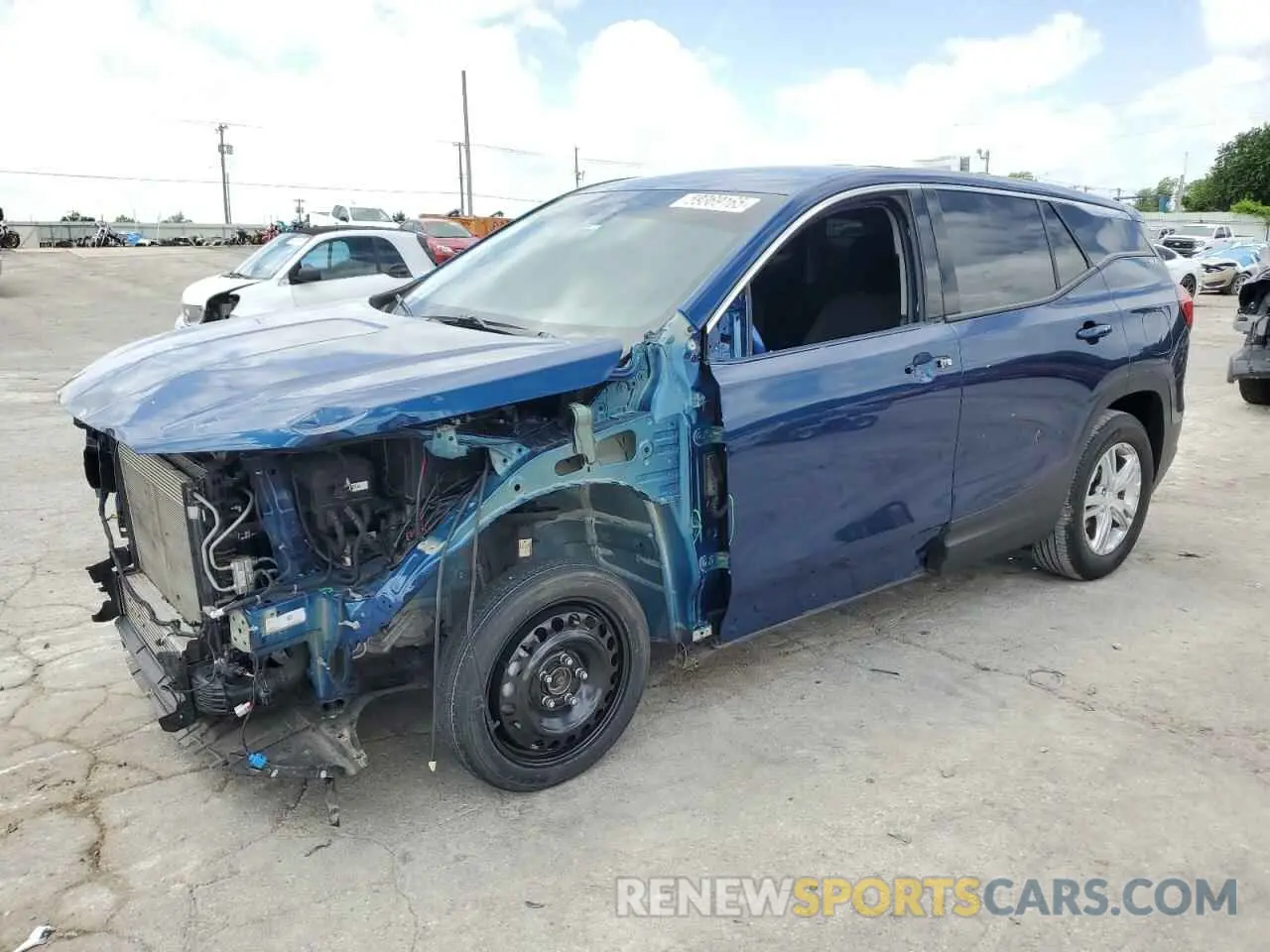 1 Photograph of a damaged car 3GKALMEV0LL105883 GMC TERRAIN 2020