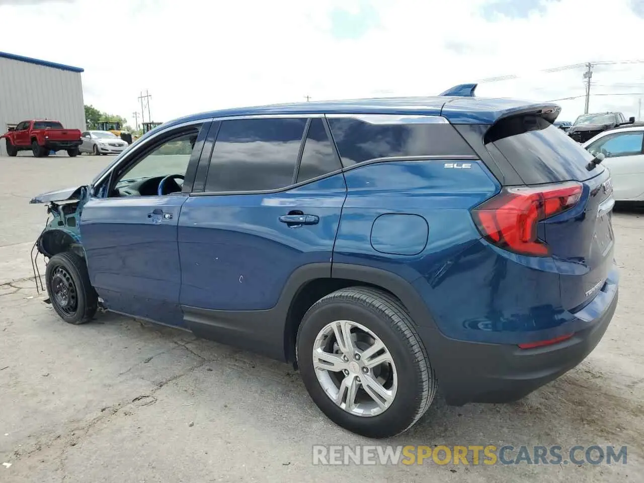 2 Photograph of a damaged car 3GKALMEV0LL105883 GMC TERRAIN 2020