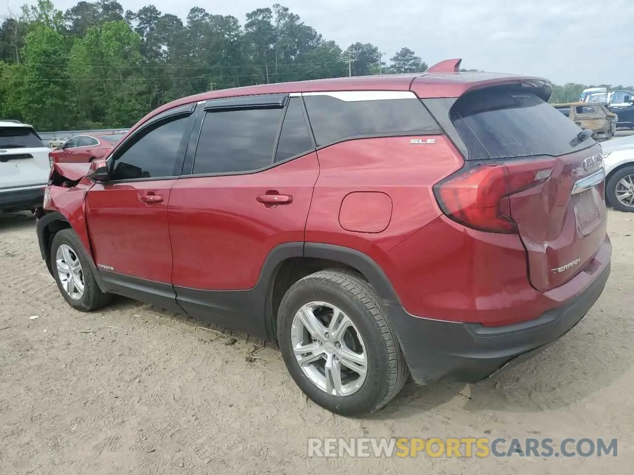 2 Photograph of a damaged car 3GKALMEV0LL158793 GMC TERRAIN 2020