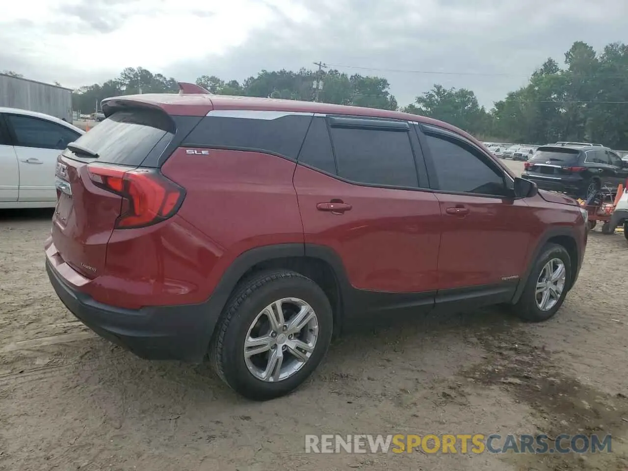 3 Photograph of a damaged car 3GKALMEV0LL158793 GMC TERRAIN 2020