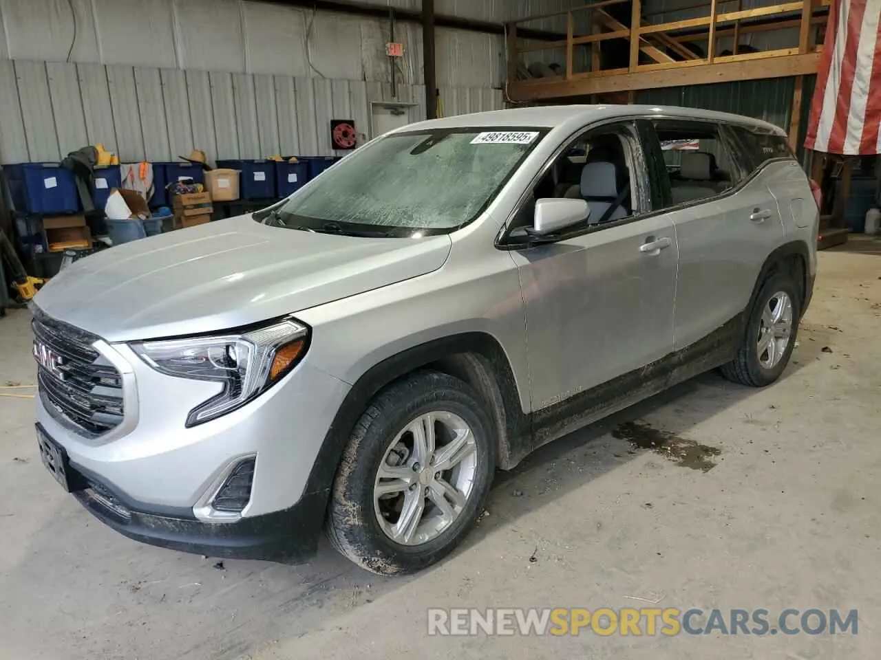 1 Photograph of a damaged car 3GKALMEV0LL340512 GMC TERRAIN 2020